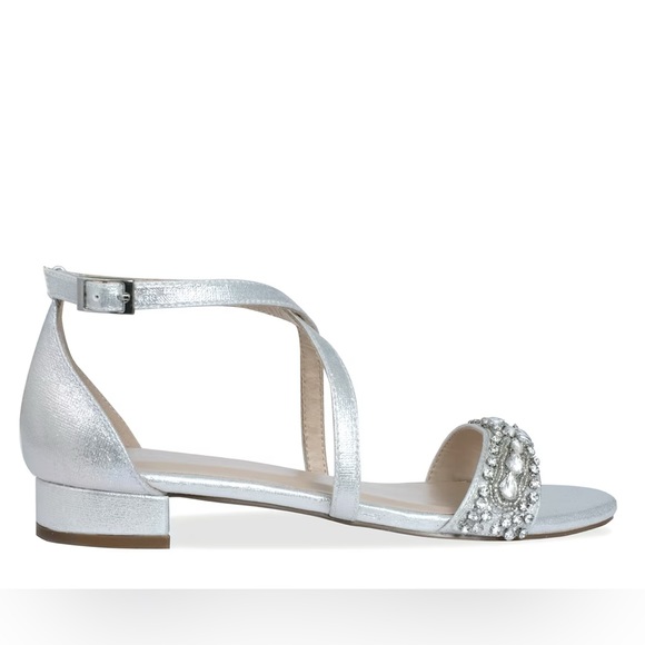 Paradox London Elyse Dress Sandals w/ low block heels women’s 9.5 only worn once - Picture 7 of 8